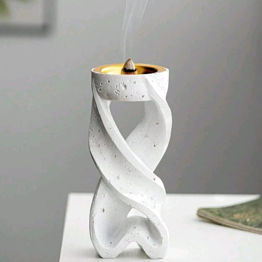 المبخرة الحلزونية البيضاء للمنزل والمكتب