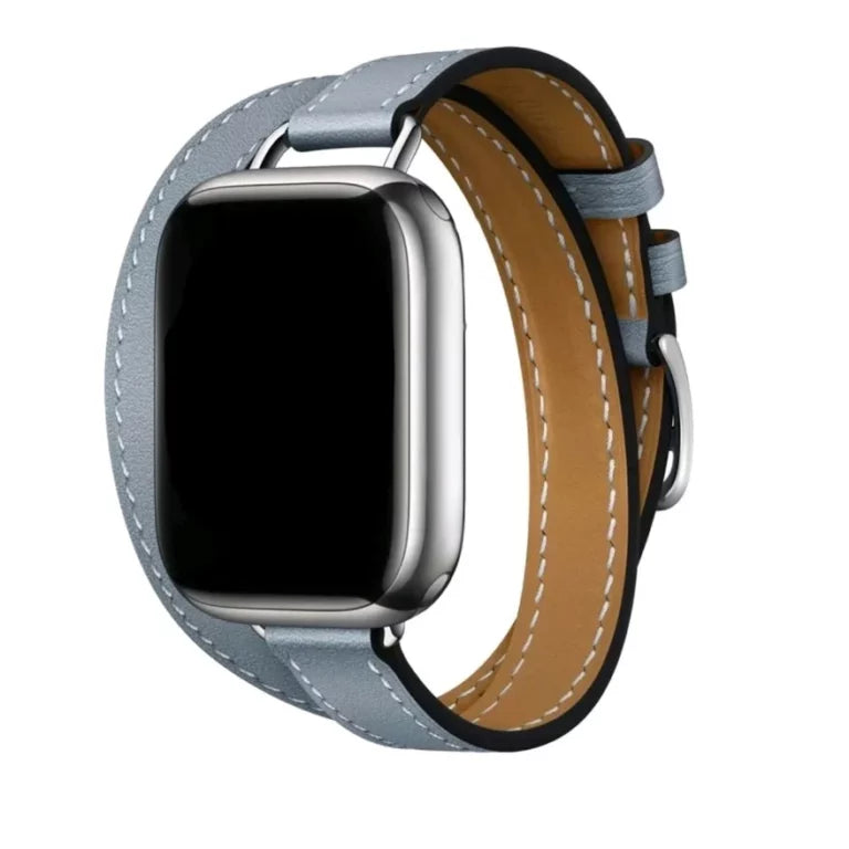 سوار ساعة آبل جلد طويل للنساء