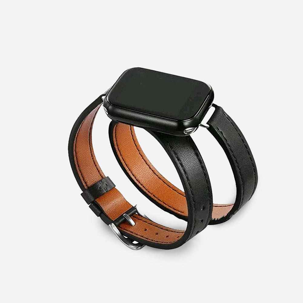 سوار ساعة آبل جلد طويل للنساء