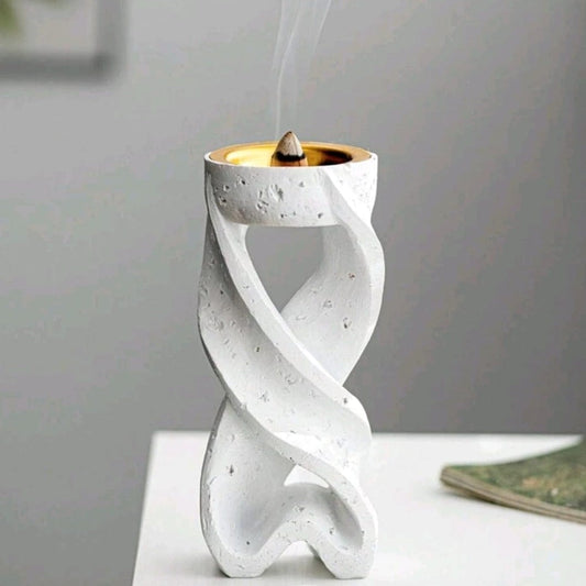 المبخرة الحلزونية البيضاء للمنزل والمكتب